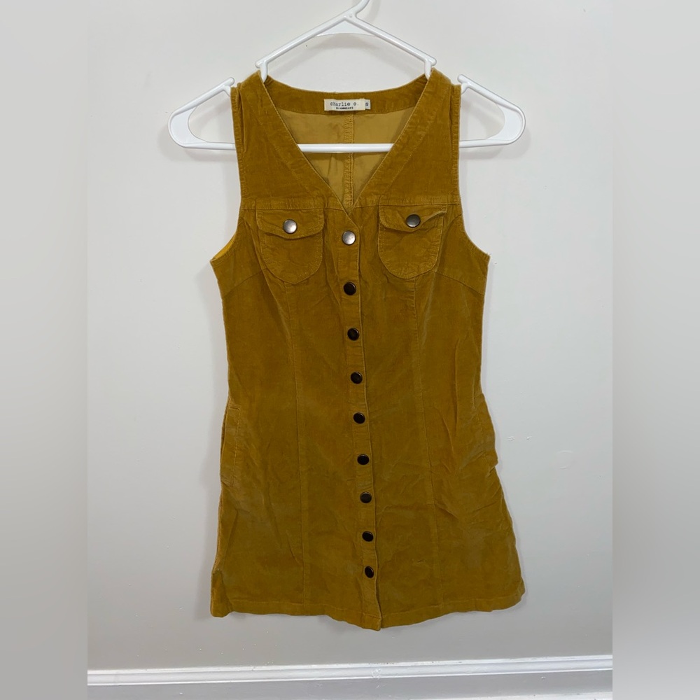 Tan short dress